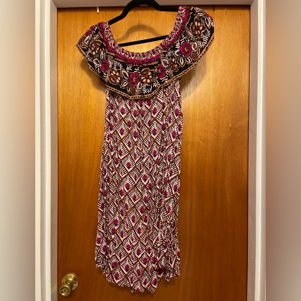 Off the shoulder express dress